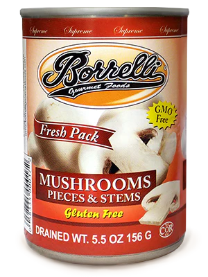 Borrelli Mushrooms Pieces & Stems (5.5oz) - Papaya Express